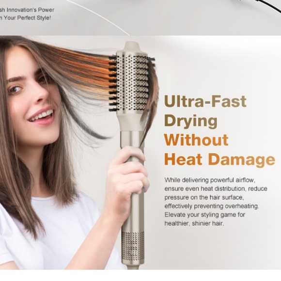 7 Magic Hair Dryer Brush & 6 in 1 Hair Styler,110,000 RPM High-Speed NIB NWT - Picture 16 of 16